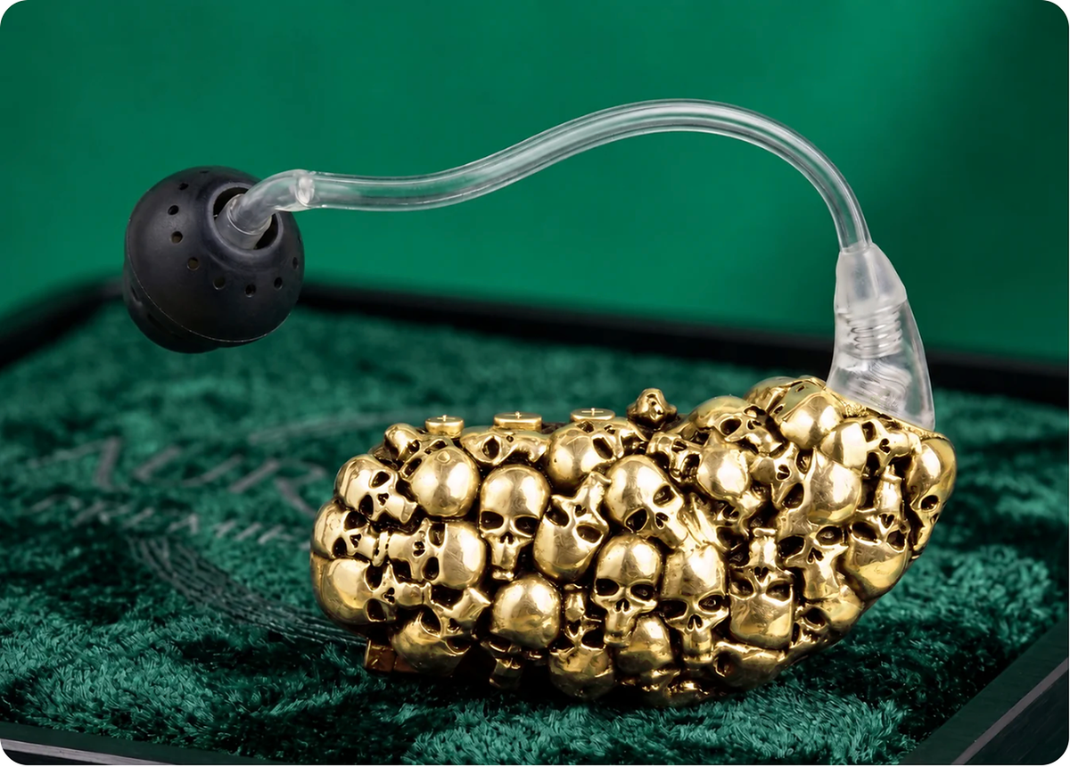 Skeletons out of the Closet! — Gold vermeil, full-resolution product preview