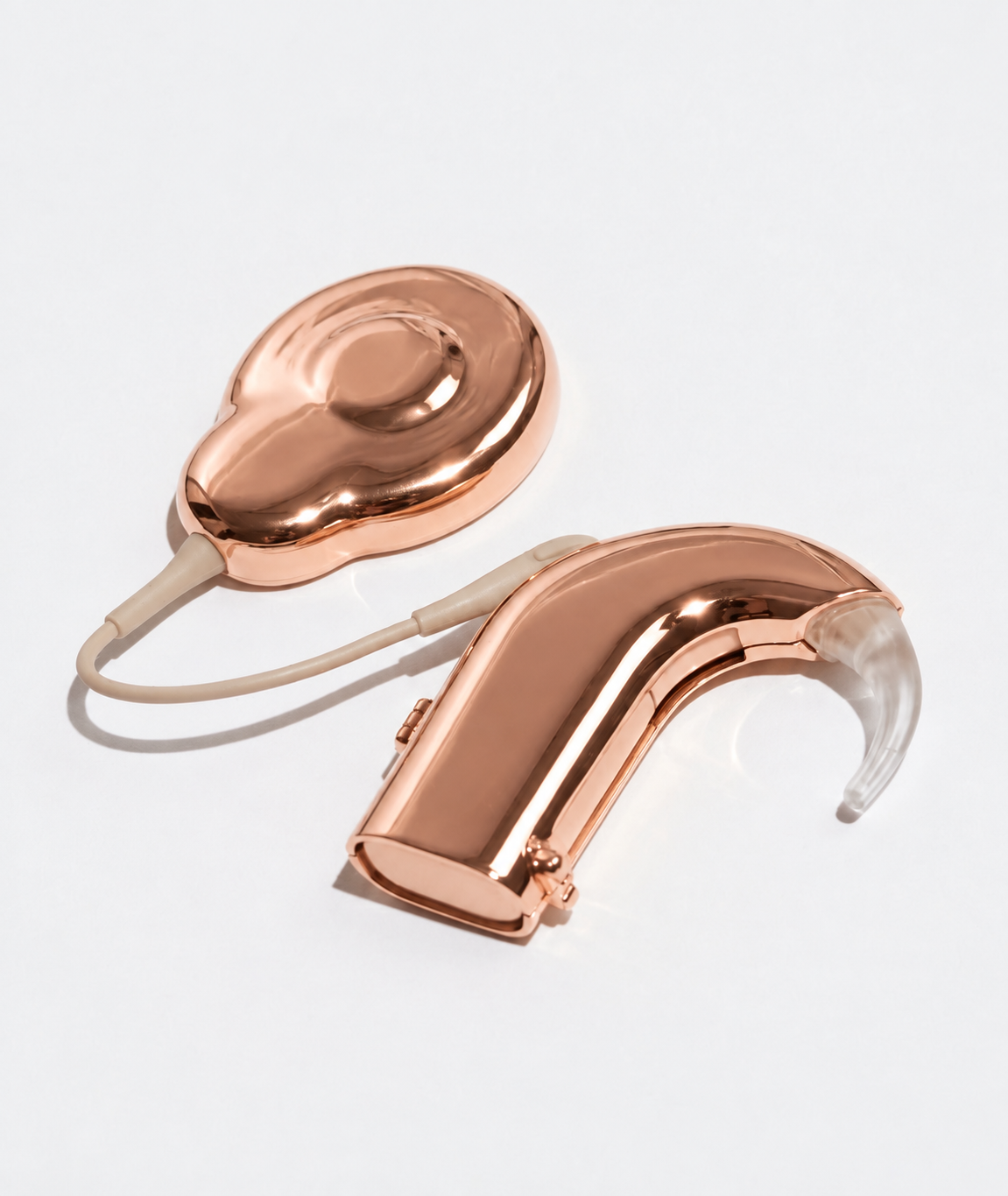 Cochlear Everyday — Left / Rose gold vermeil, digitally recoloured product preview