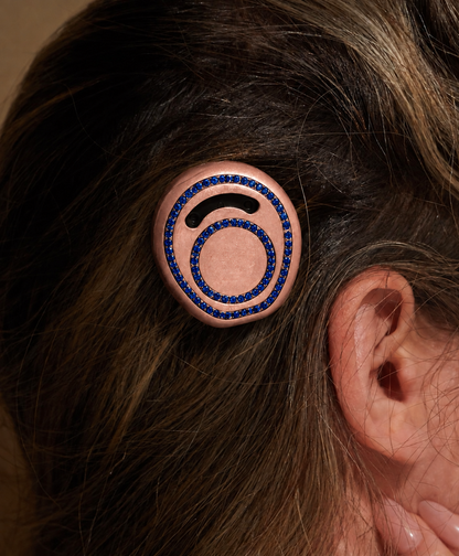 Enchanted Kanso 2/3 — One / Rose gold vermeil / Blue, digitally recoloured product preview