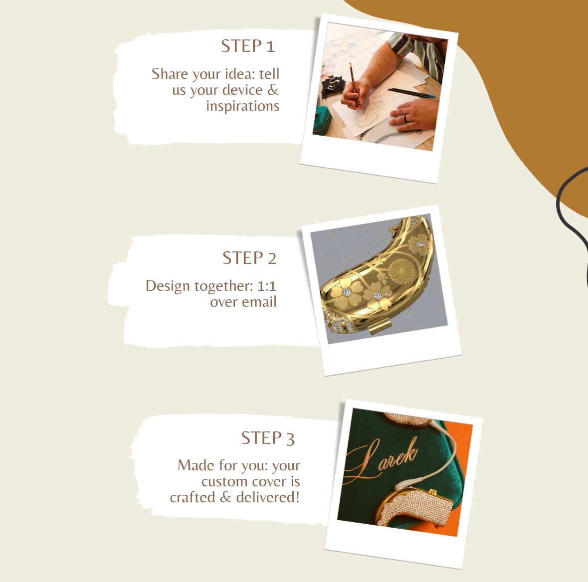 How the Auzi online design experience works