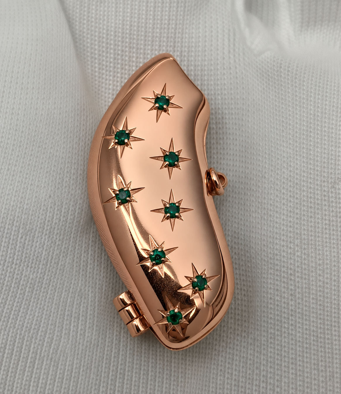Constellation — Green gemstones / Rose gold vermeil