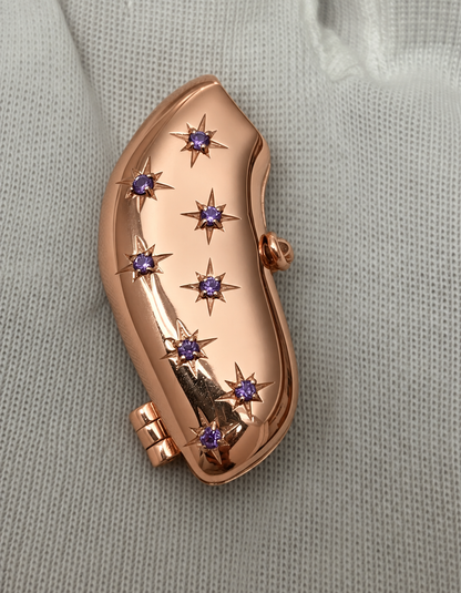 Constellation — Purple gemstones / Rose gold vermeil