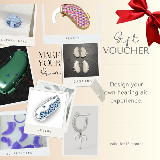 Design Your Own Hearing Aid Cover Experience - Virtual Gift Card